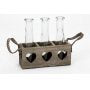 Vase in Heart Tray